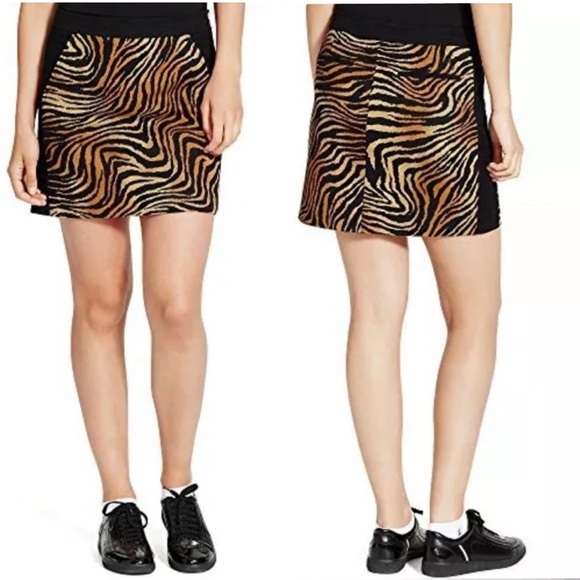 Ralph Lauren Golf Tiger-Print Stretch Skort NWT Sz 12